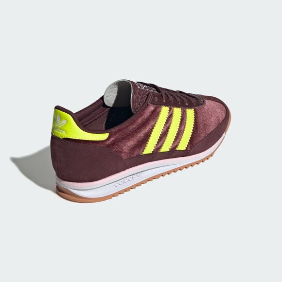 [NEW] Women's adidas SL 72 OG Shoes 'Burgundy' JI0195 - Picture 5 of 8